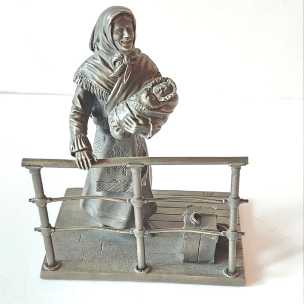 Pewter Figurine The Immigrant